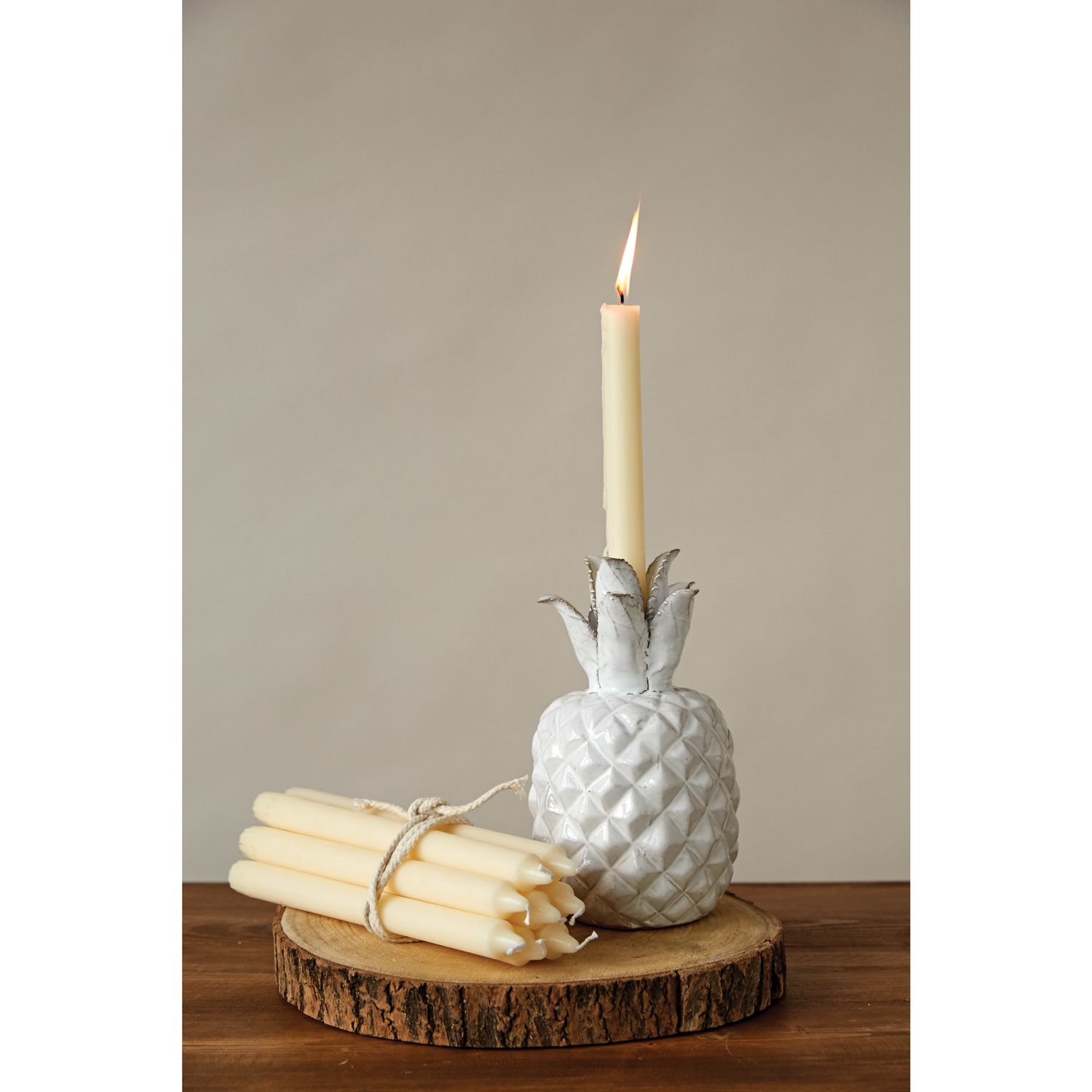10" UNSCENTED TAPER CANDLE