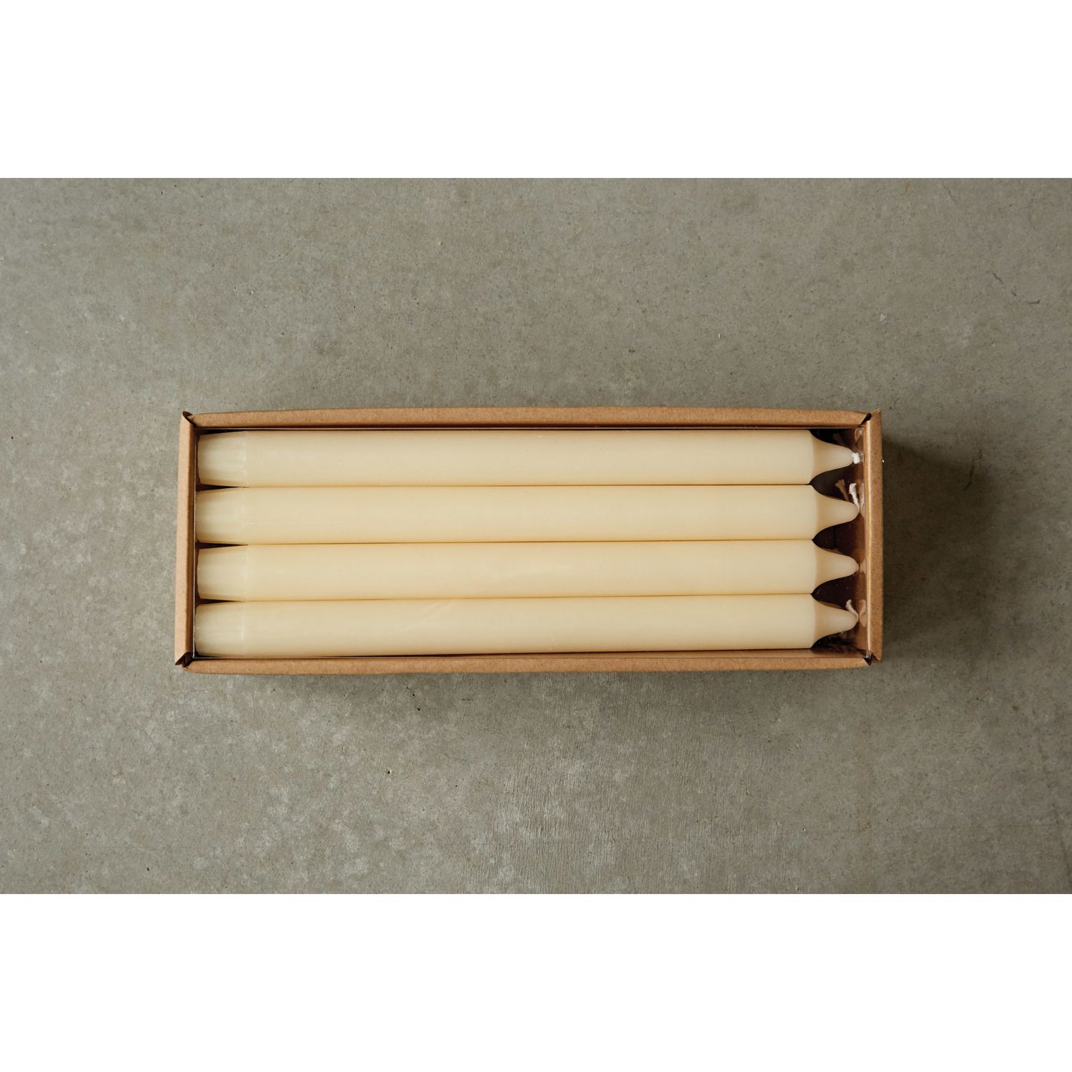 10" UNSCENTED TAPER CANDLE