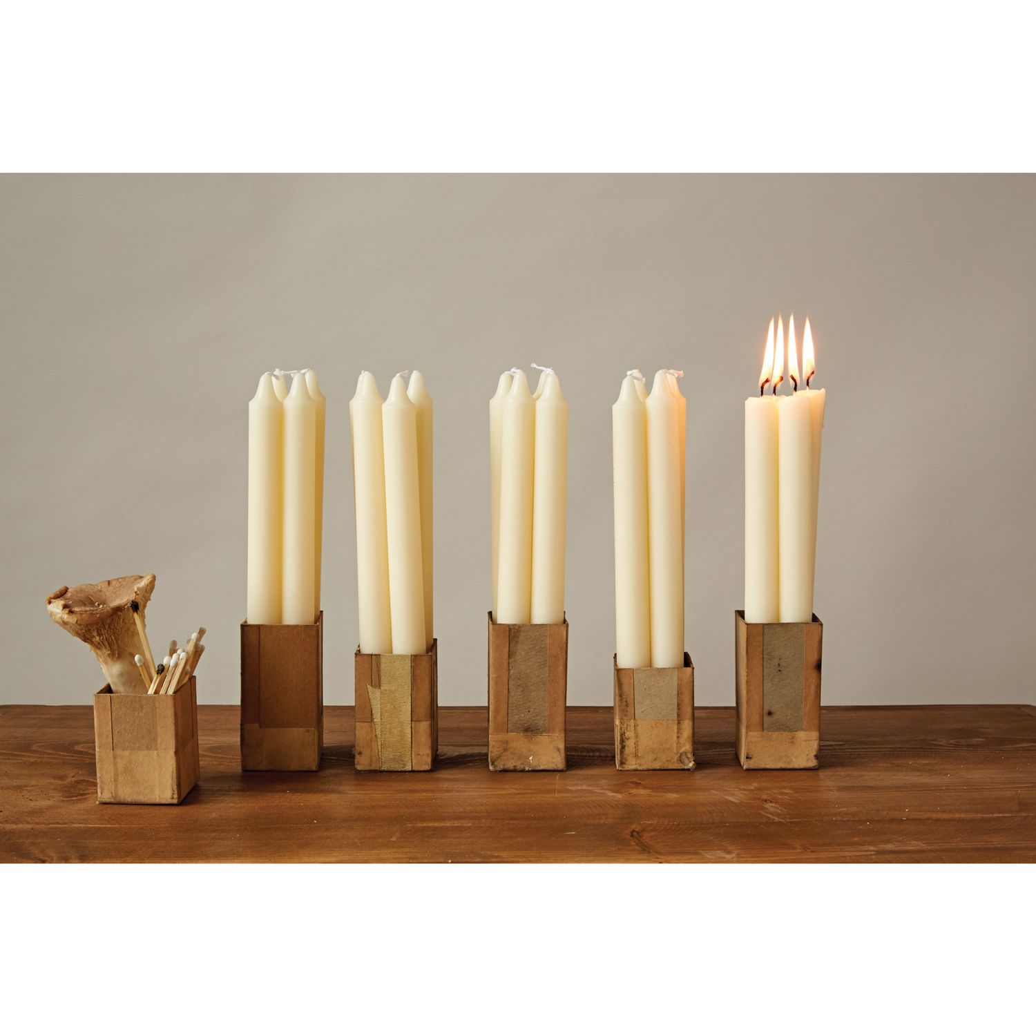 10" UNSCENTED TAPER CANDLE