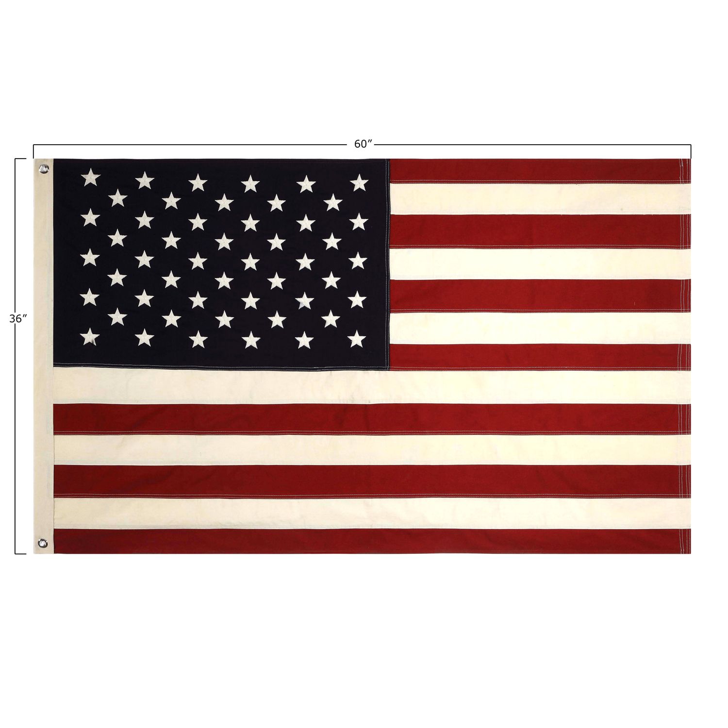 60X36 Americana Flag with Grommets