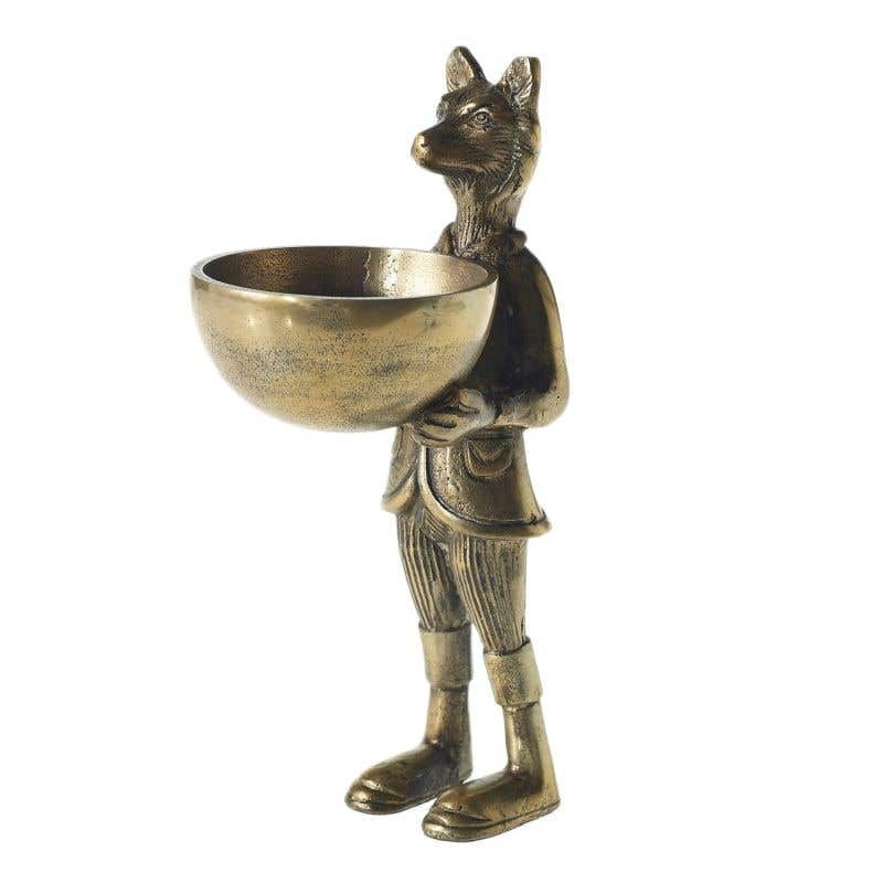 12" ELOISE FOX DISH STAND