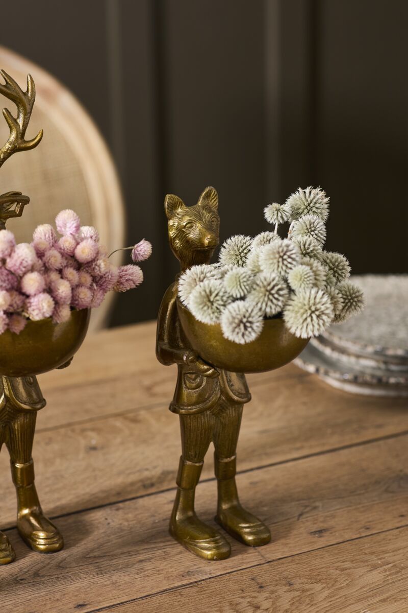 12" ELOISE FOX DISH STAND