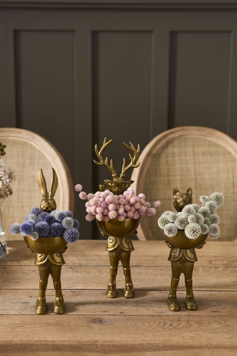 12" ELOISE FOX DISH STAND