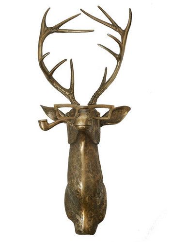 FRANKIE DEER Wall Mount 13"x 8"x 47"