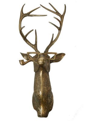 FRANKIE DEER Wall Mount 13"x 8"x 47"