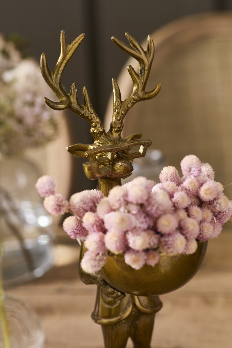 *E+E Dish Stand Frankie Deer 4.75"x 6"x 16.25