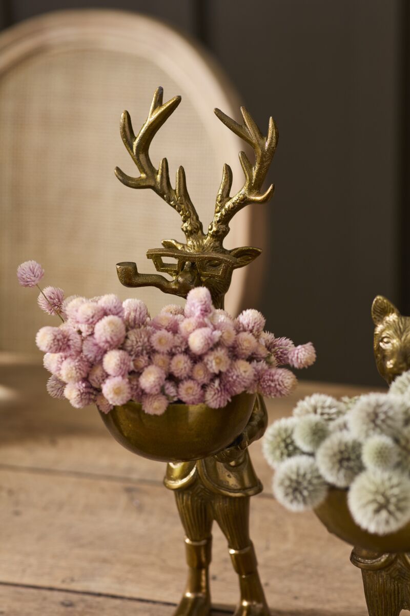 *E+E Dish Stand Frankie Deer 4.75"x 6"x 16.25
