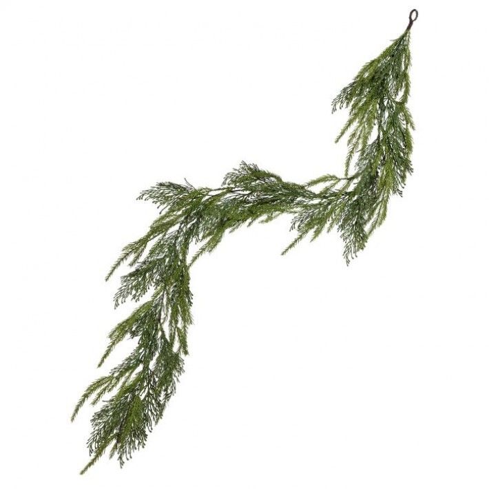 48" UV NATURAL TOUCH CEDAR/PINE GARLAND