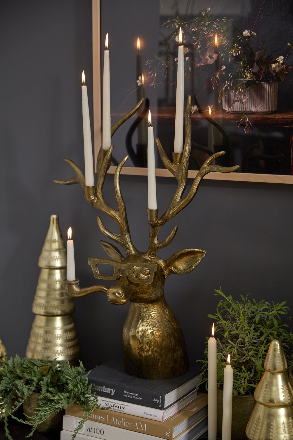 E+E Frankie Candelabra 23"x 12.25"x 30"