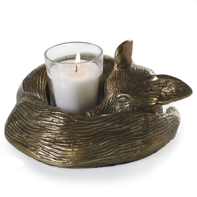 7" E+E SLEEPY ELOISE W TEALIGHT