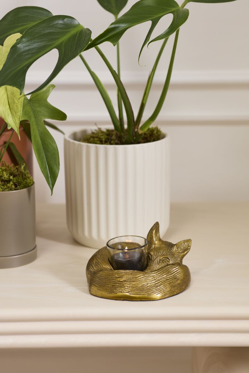 7" E+E SLEEPY ELOISE W TEALIGHT