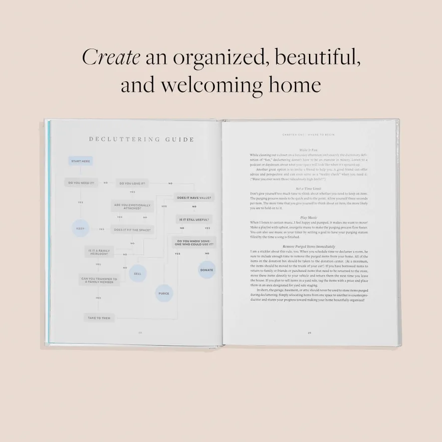 Beautifully Organized Home Planner, White Edition