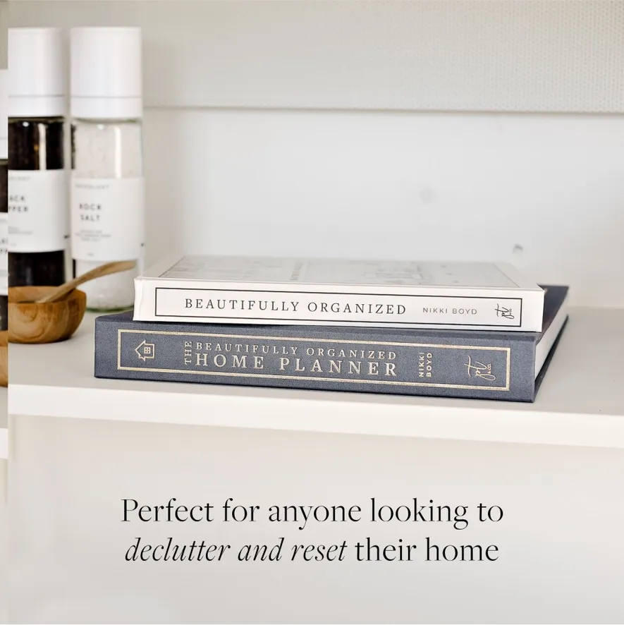 Beautifully Organized Home Planner, White Edition