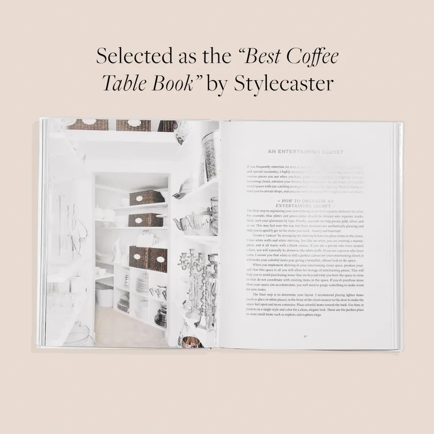 Beautifully Organized Home Planner, White Edition