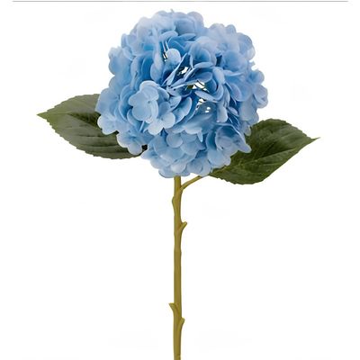 * LIGHT BLUE  REAL TOUCH HYDRANGEA 18.5"