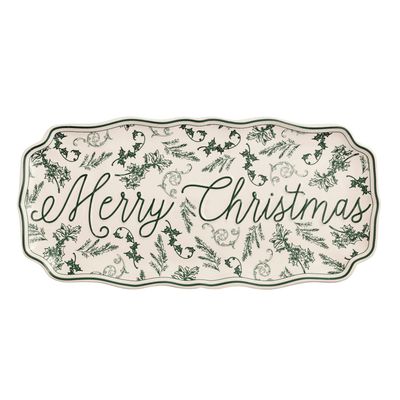 5"X14" GREEN TOILE TRAY
