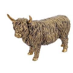 10X7 Highland Cow Statue