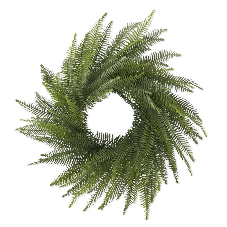 *36" Fern Wreath on Vine Base