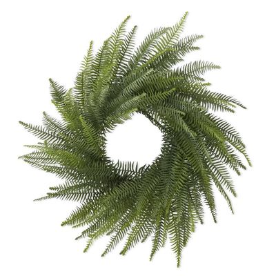 *36" Fern Wreath on Vine Base