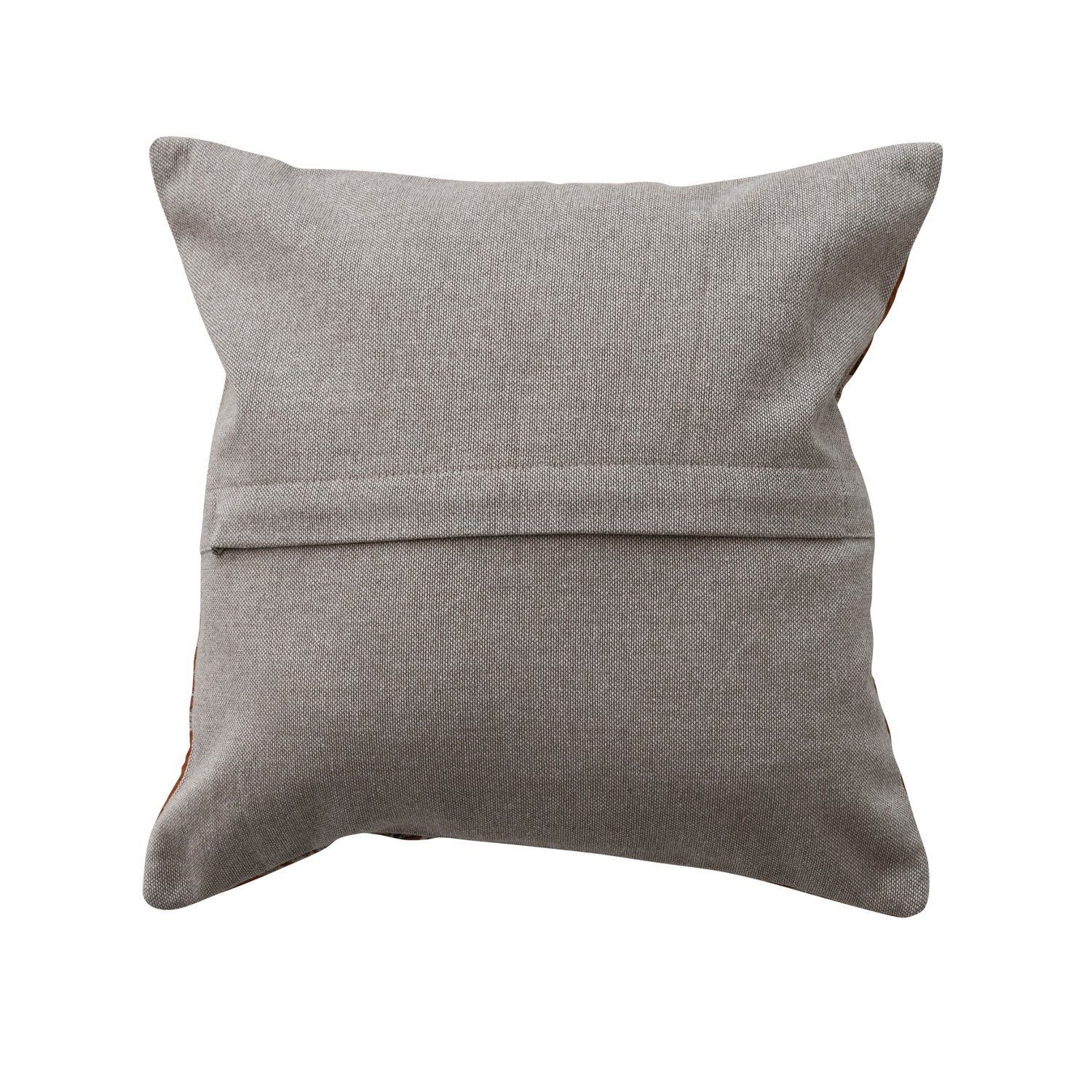 12in Square Cotton Voile Pillow with Florals