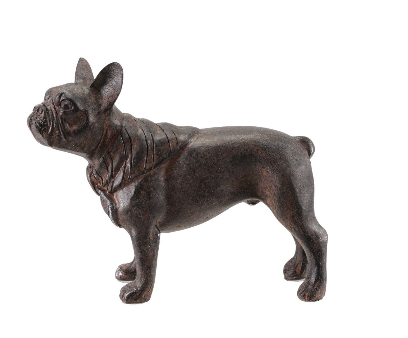 Resin French Bulldog, Black