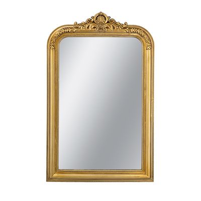 23.5x37.5" Decorative Arched Wall Mirror