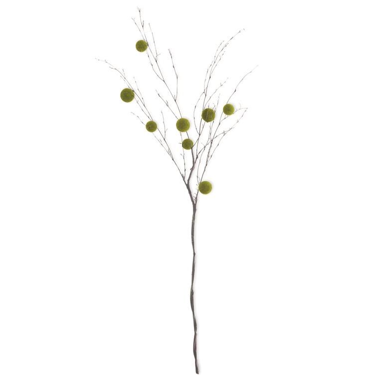 50" Moss Ball Branch