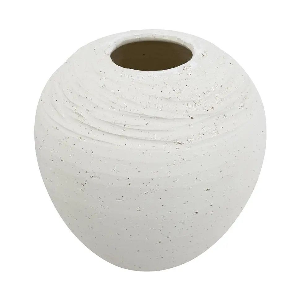 7.5x7" Hand-Pulled Vase