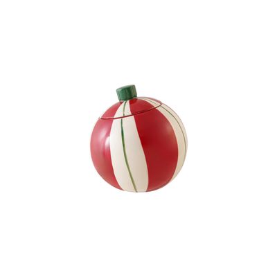 Stoneware Candy Shaped Cookie Jar
