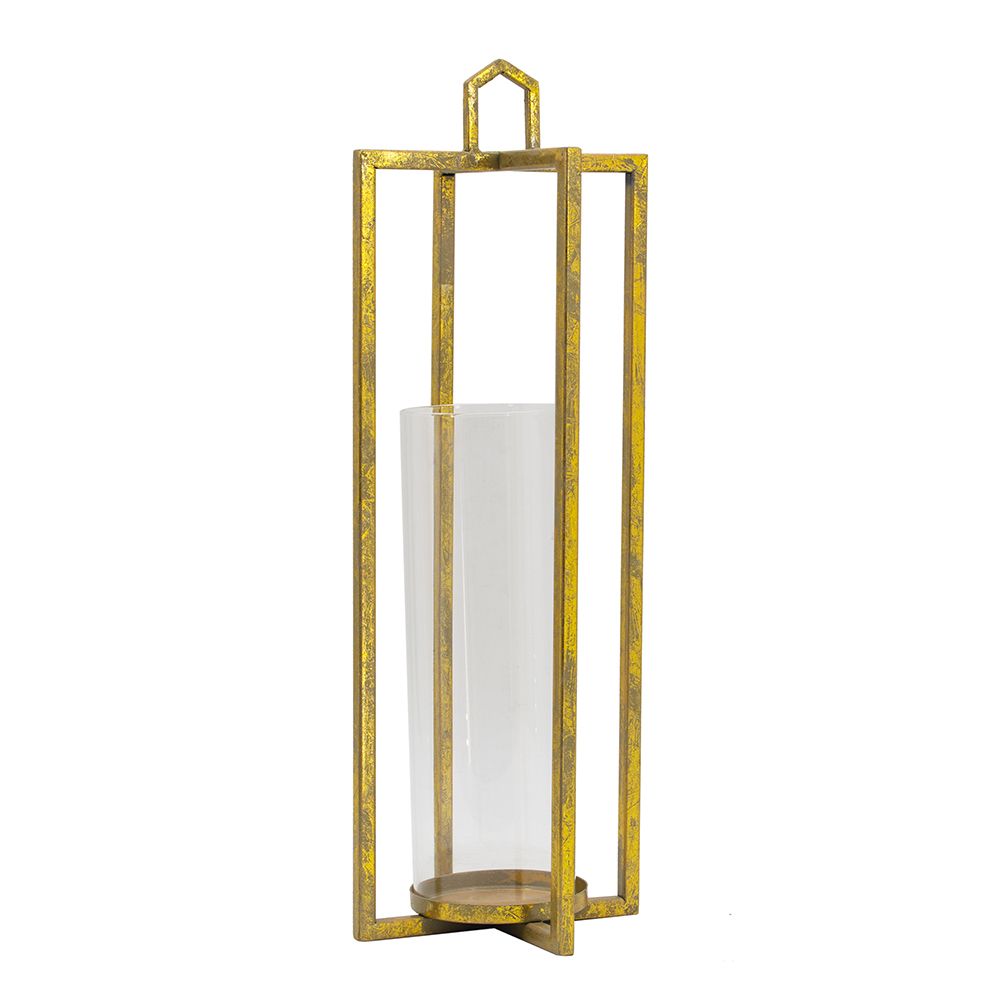 SET OF 3 Open Face Gold Lantern