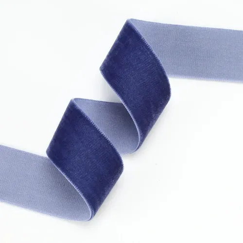 1"X10YD NAVAL BLUE VELVET RIBBON