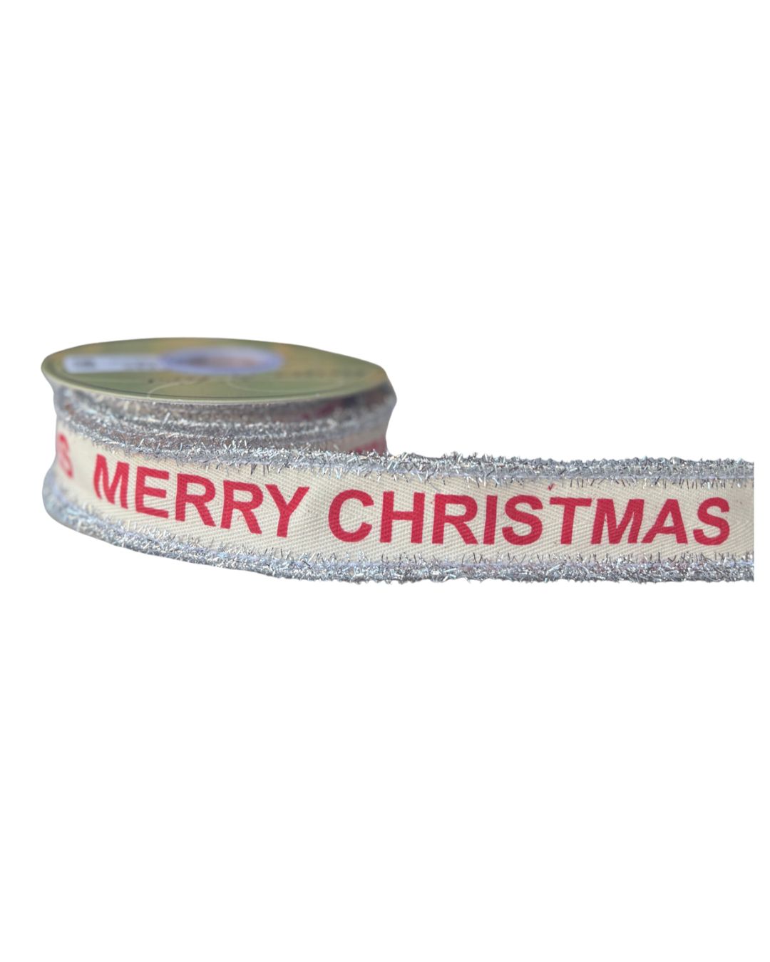 1.5"W5YD MERRY XMAS RIBBON