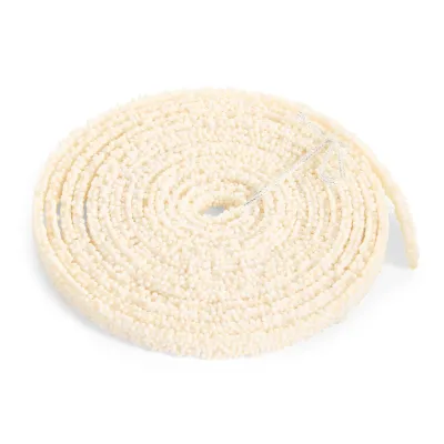 15" X 0.5" White Iridescent Beaded Garland