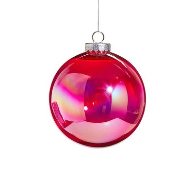 6" Berry Seamless Iridescent Ball Ornament