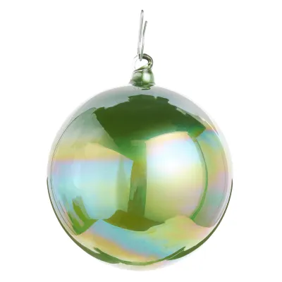 5" Green Ball Ornament