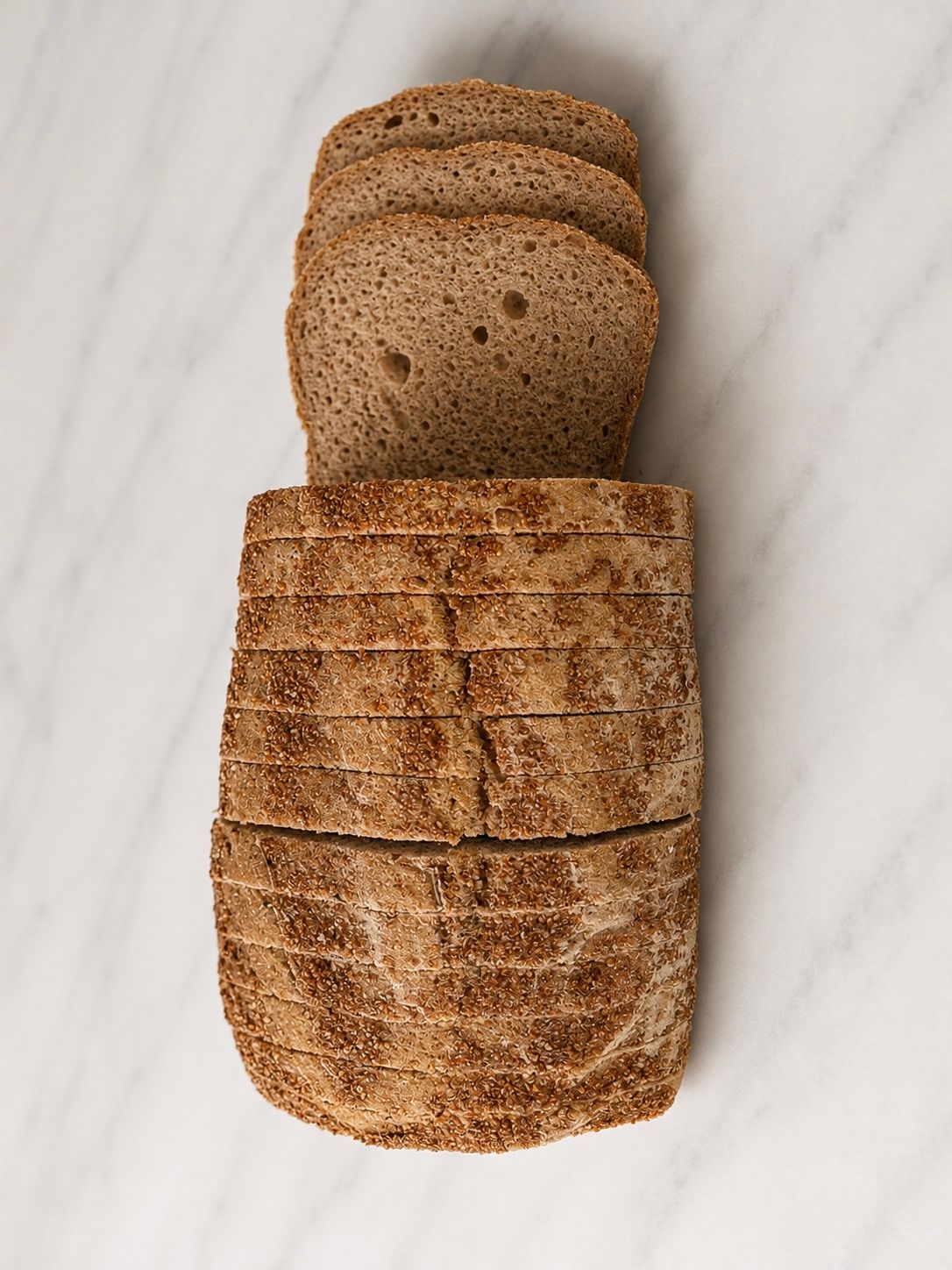 Bruin teff brood