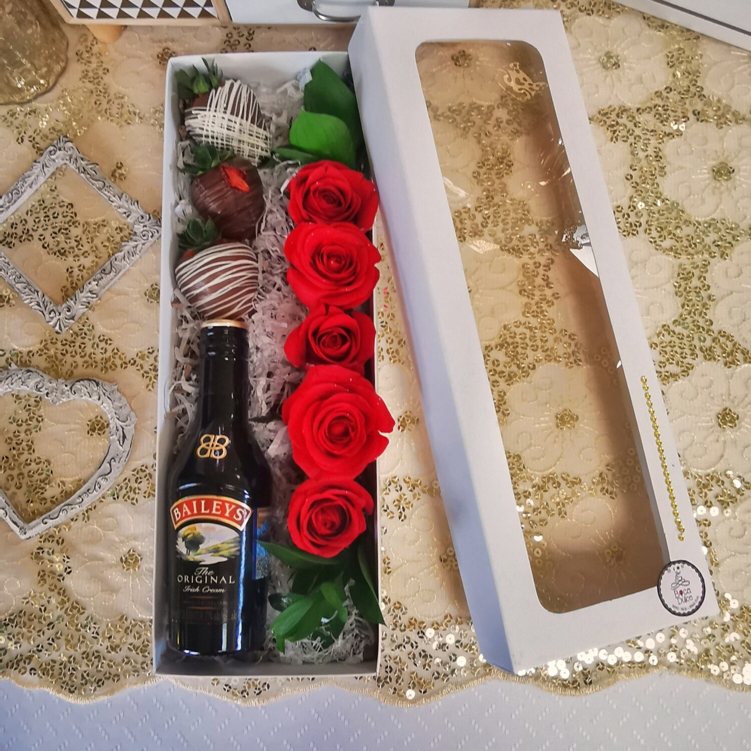 PARTY BOX ROSE BAILEYS