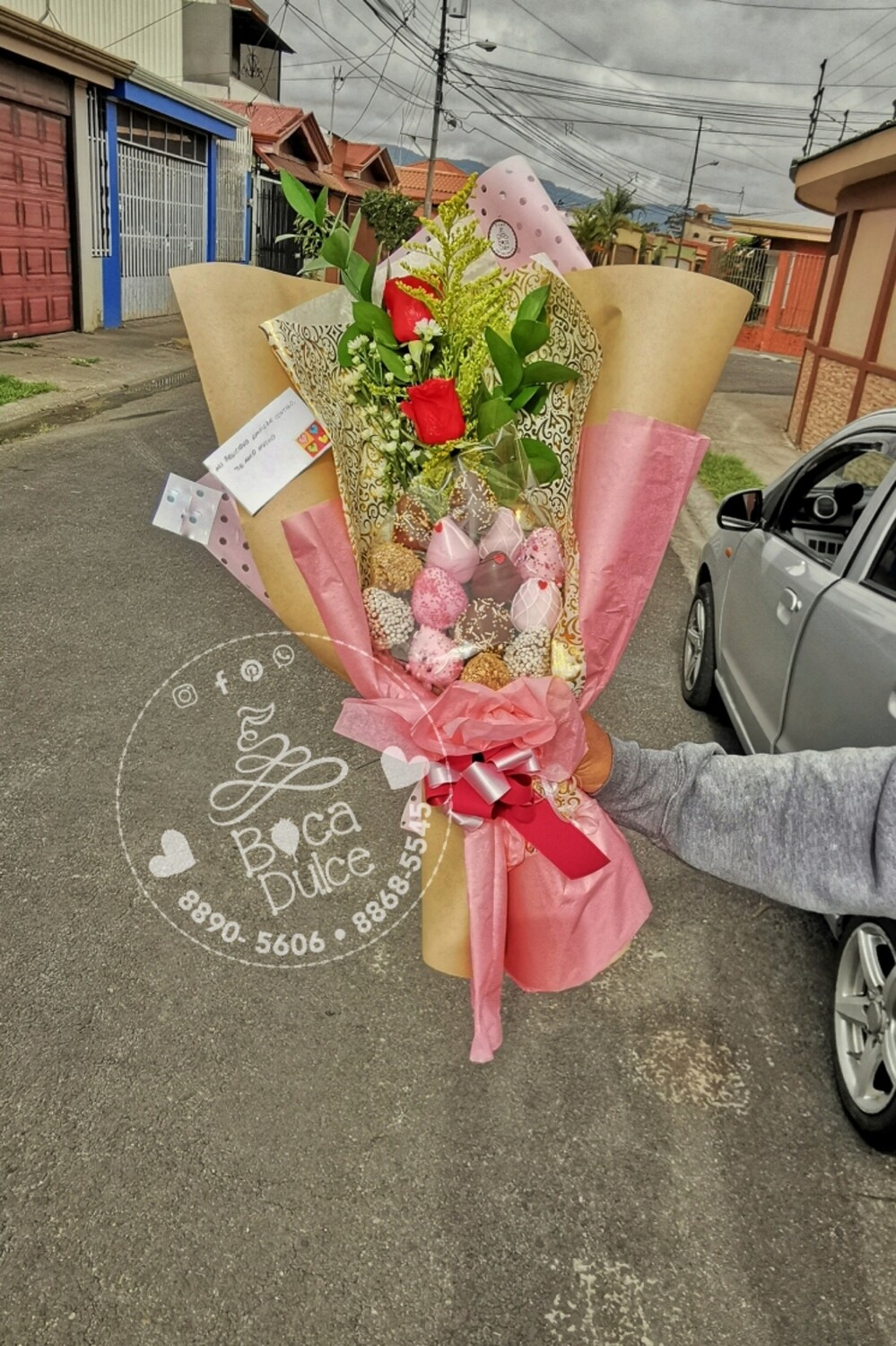 LOVE BOUQUET + 2 rosas