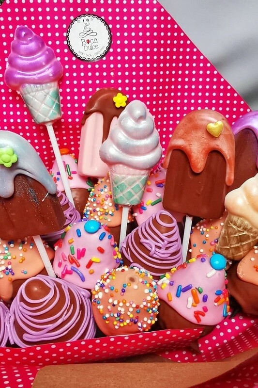 Chocolate paleta de helado