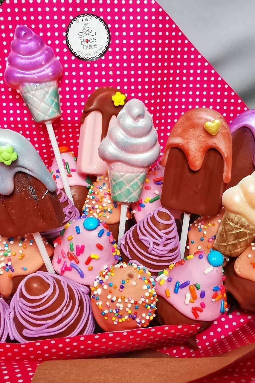 Chocolate paleta de helado