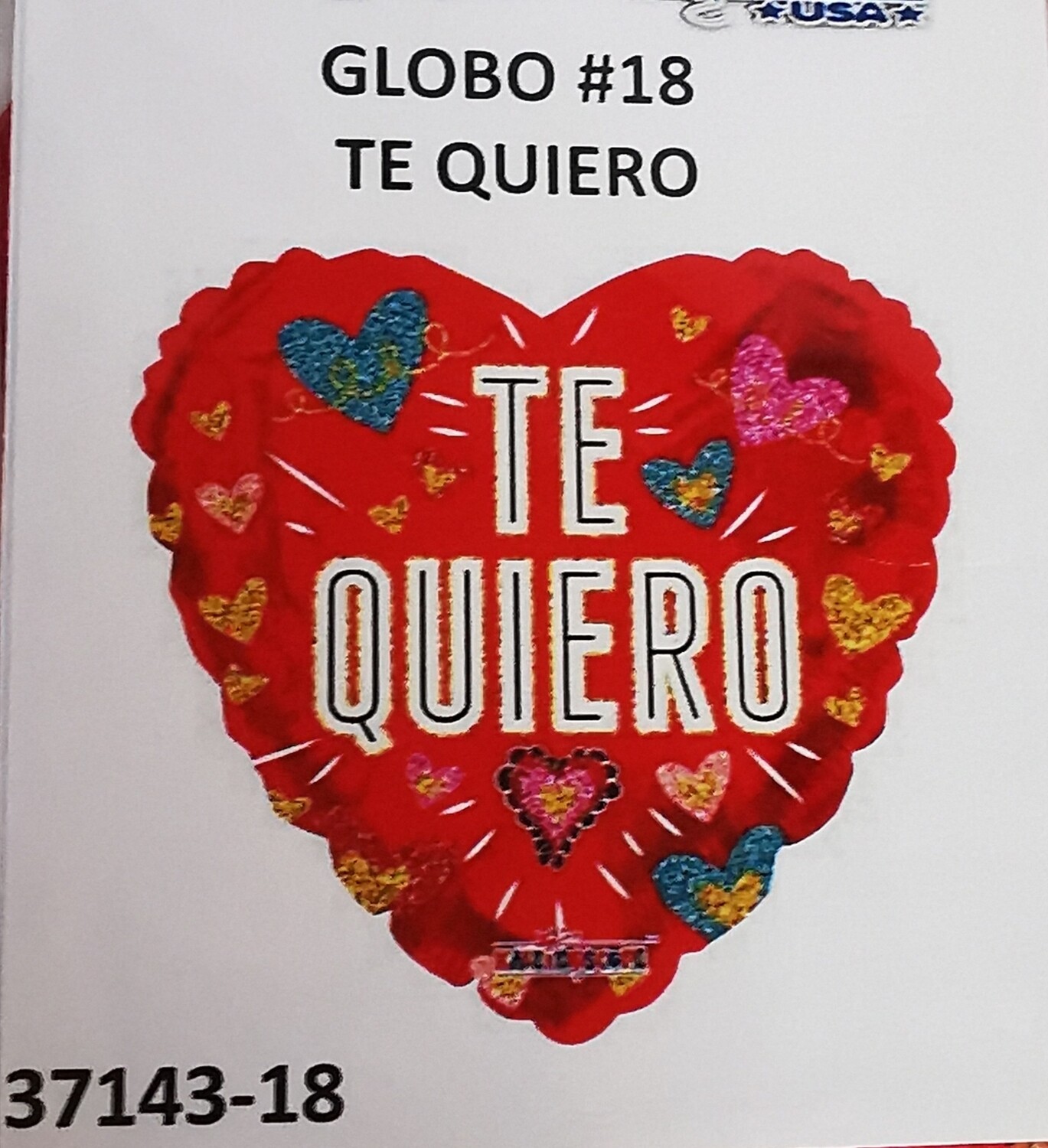 Globos Metálicos Te Quiero