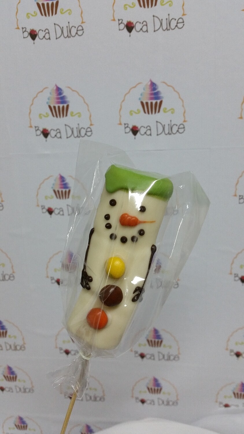 Muñeco de Nieve en Bombón 