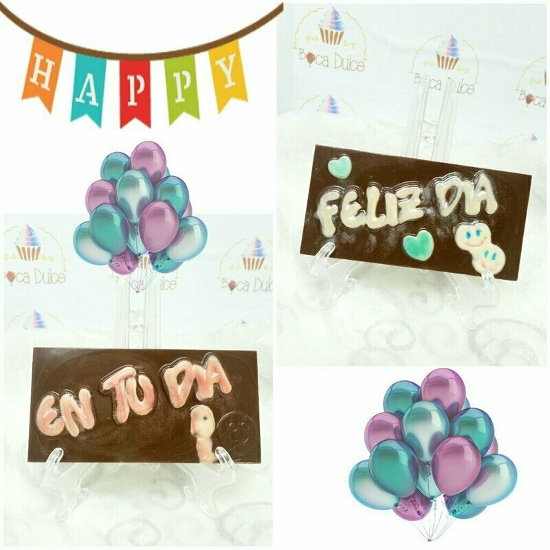 Tableta de Chocolate &quot;FELIZ DÍA&quot; 