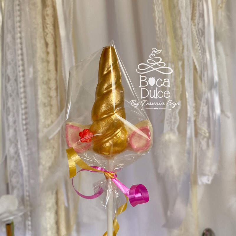 CHOCOLATE TEMA UNICORNIO 