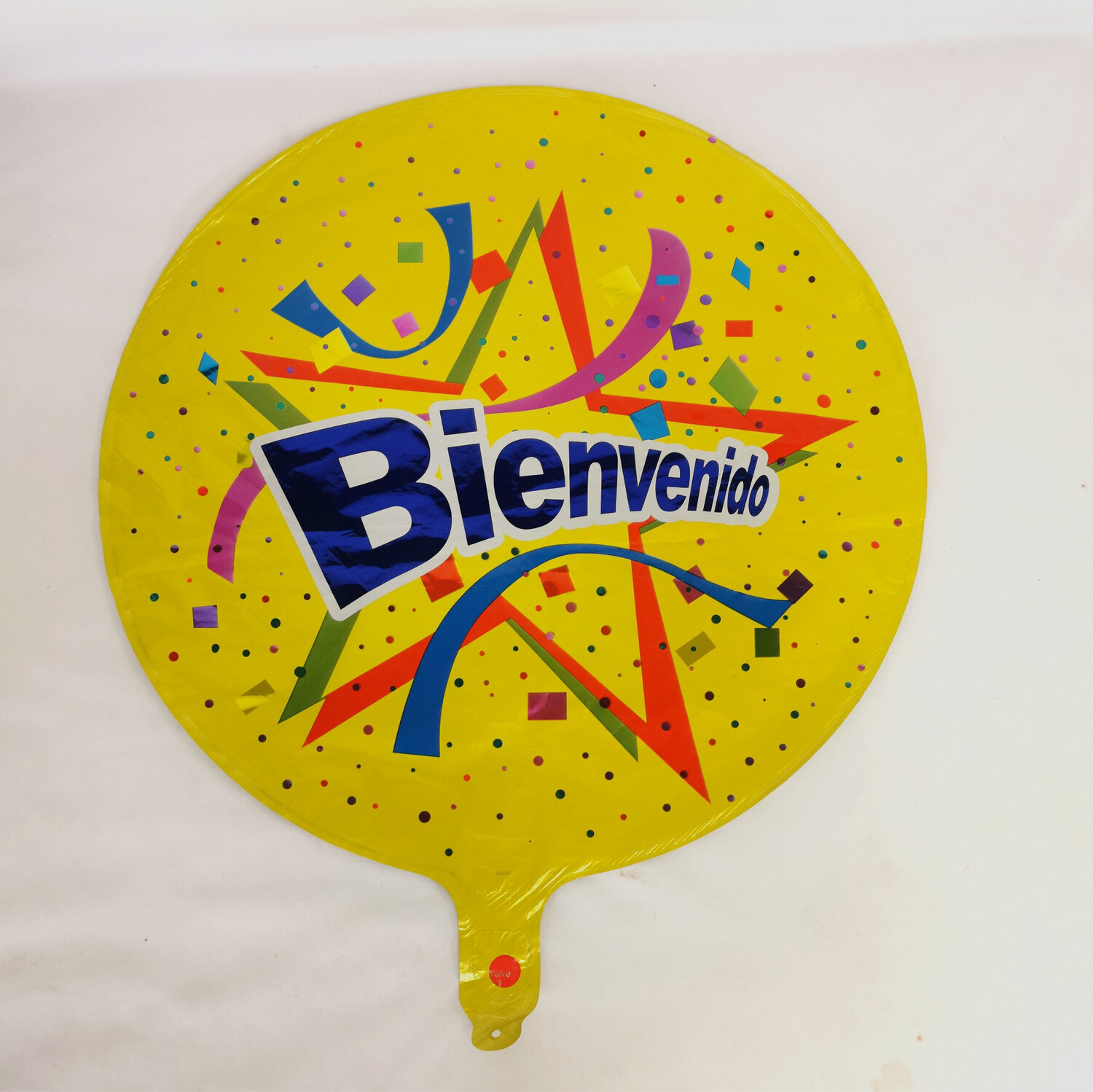 Globo Metálico Grande  BIENVENIDO
