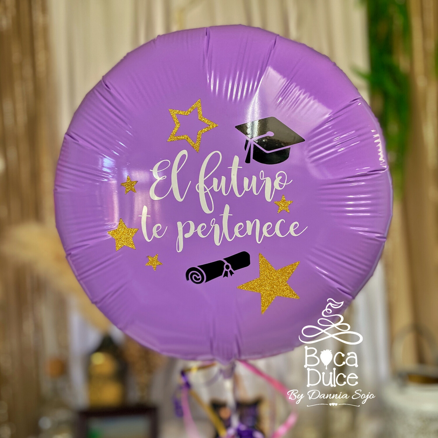 Globo Metalico Graduación Personalizado
