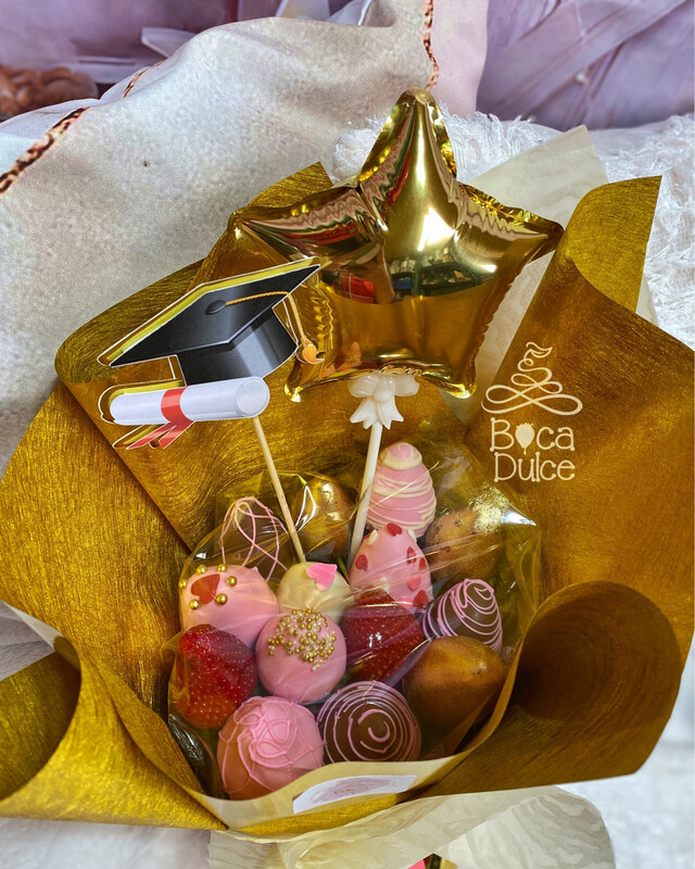 GRADUACION MARINO  BOUQUET (Pequeño) 