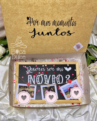 Surprise Box (PORTA RETRATO EN CAJA PERSONALIZADA)