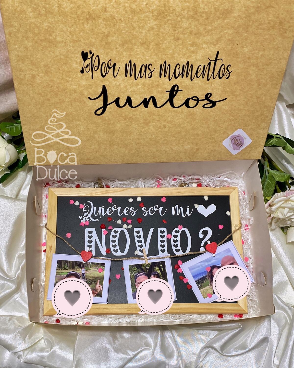 Surprise Box (PORTA RETRATO EN CAJA PERSONALIZADA)