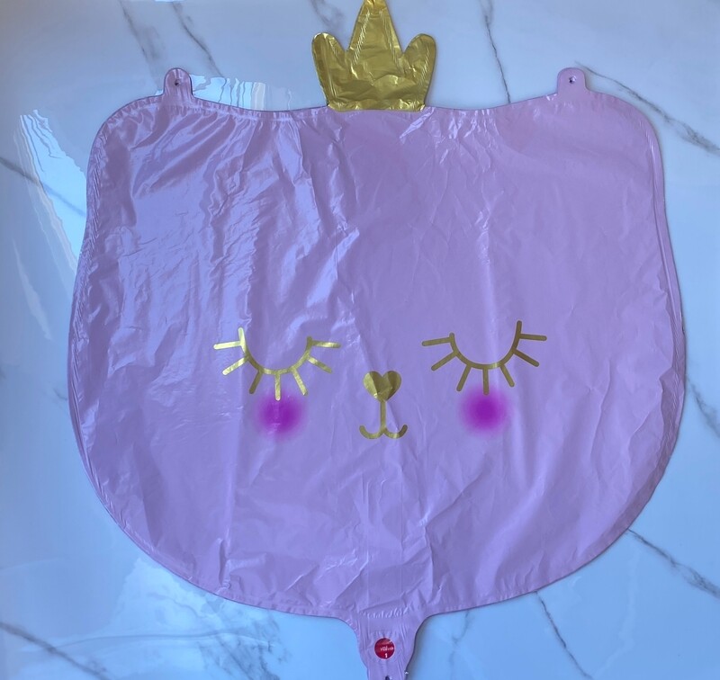 Globo Metálico en Forma de Gato